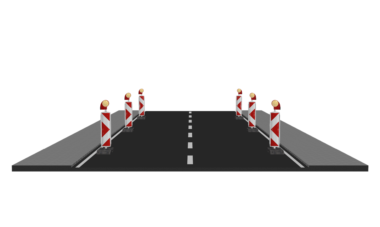 NOX System bestehend aus: _x000D_ _x000D_ 1 x Bakenleuchte Powernox Lichtaustritt doppelseitig gelb
