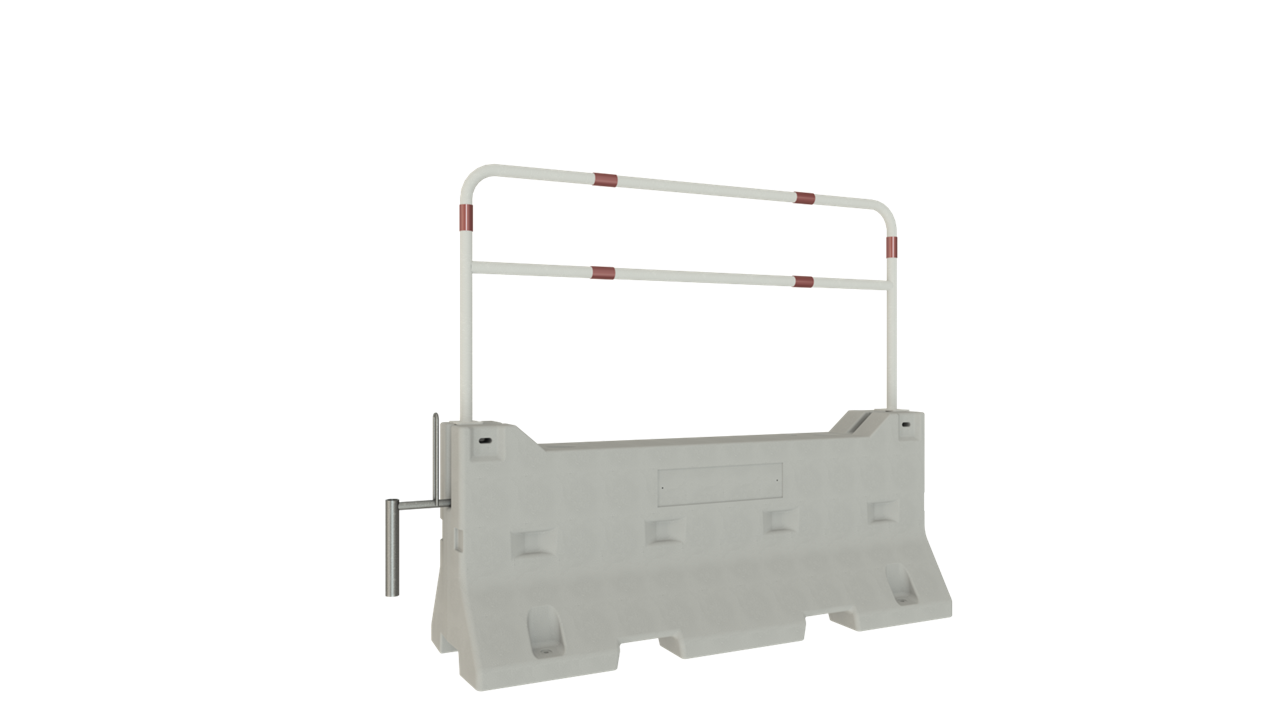 Betonleitwand SET 3 bestehend aus: _x000D_ _x000B_1 x Betonleitwand (Art.-Nr. 3F200)_x000D_ 1 x Verb