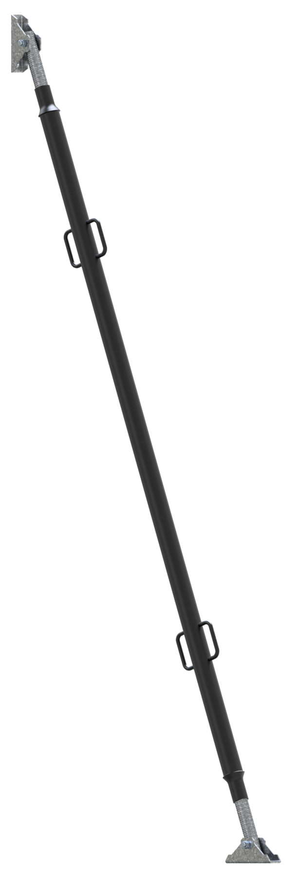 Richtstrebe R40_x000D_ Verstellbereich: 2,60 – 4,00 m _x000D_ mit zwei verzinkten Gewindespindeln_x0