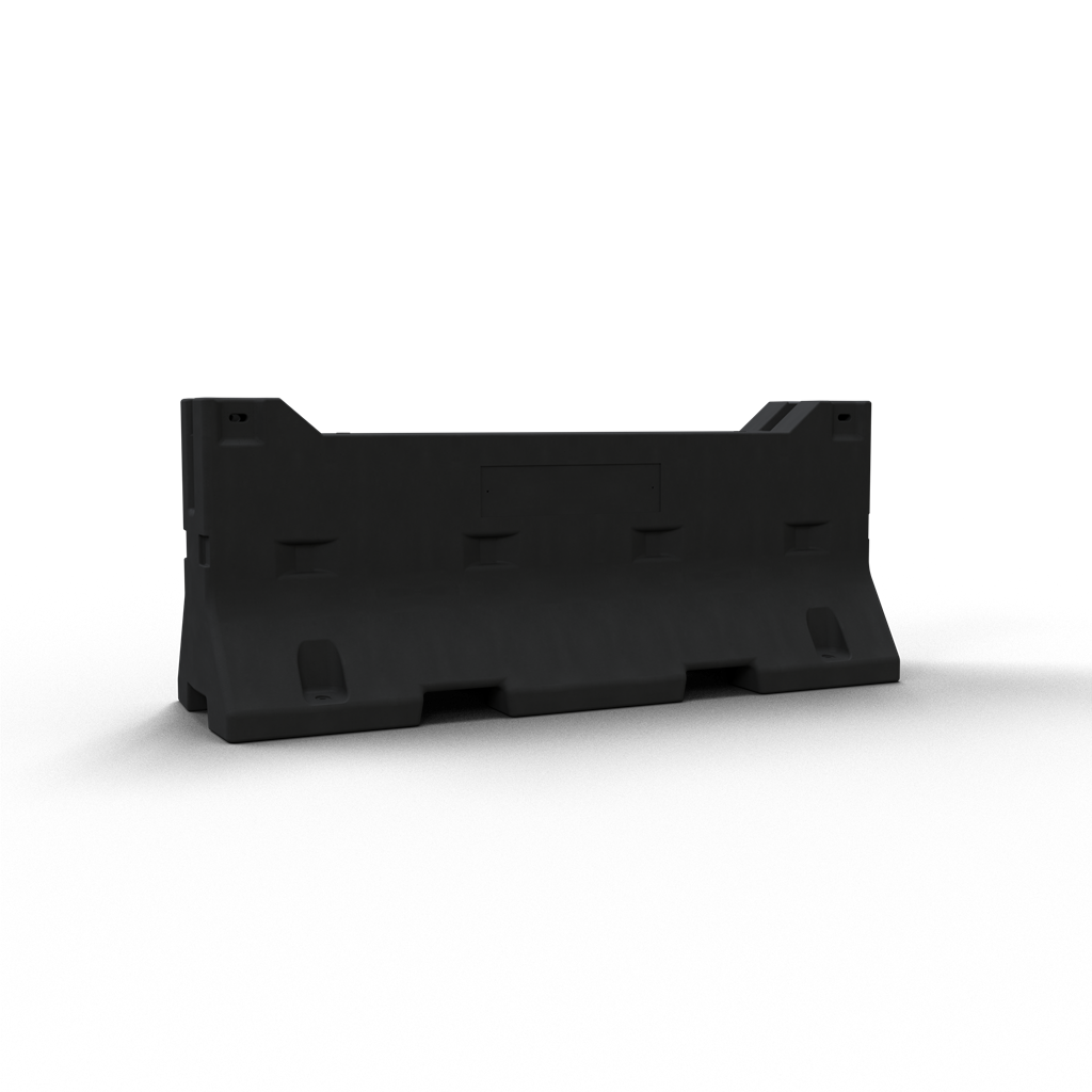 Betonleitwand Typ 20, in RAL 9005_x000D_ Für individuelle Absperrung von Baustellen und anderen Gefa