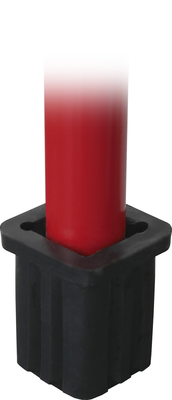 Rohrschuh _x000D_ _x000D_ ·für Schaftrohre 40 x 40 mm / Ø 42 mm_x000D_ ·Außenmaß: 60 x 60 mm_x000D_