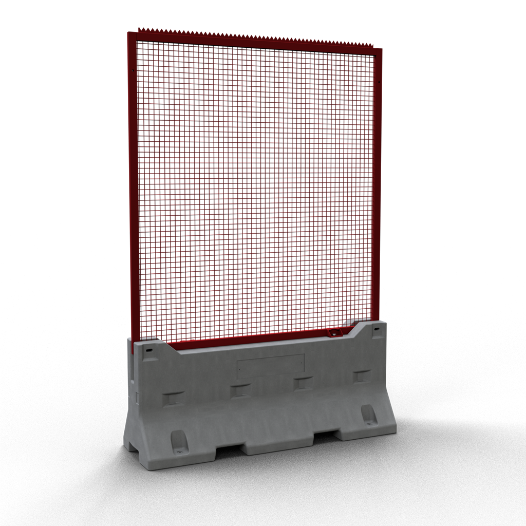 Betonleitwand SET4 bestehend aus: _x000D_ _x000D_ 1 x Betonleitwand (Art.-Nr. 3F200) _x000D_ 1 x Hoc