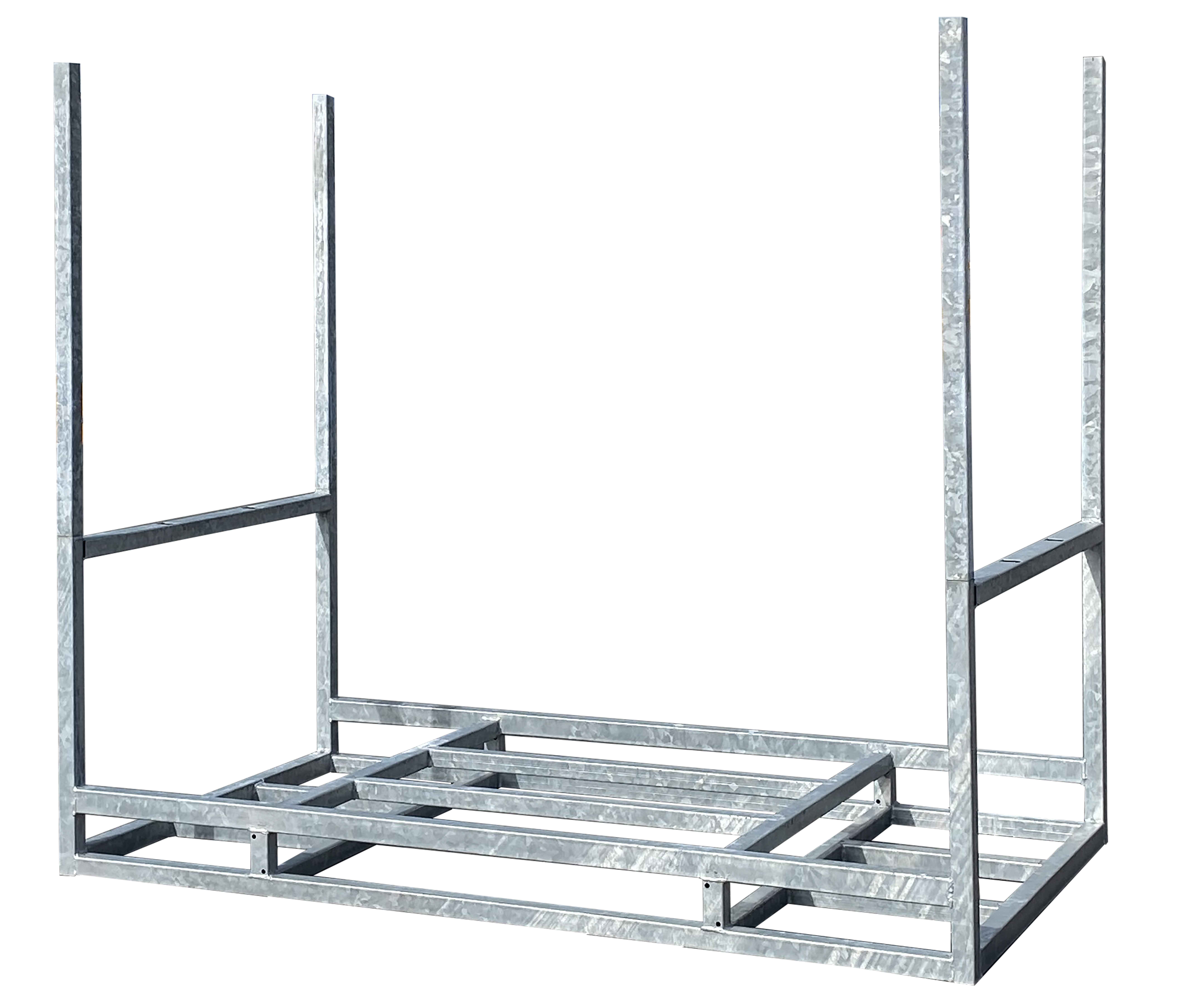 Multipalette _x000D_ zur Aufnahme von 20 Stk. _x000D_ Schrankenzäunen und 20 Stk._x000D_ Fußplatten,