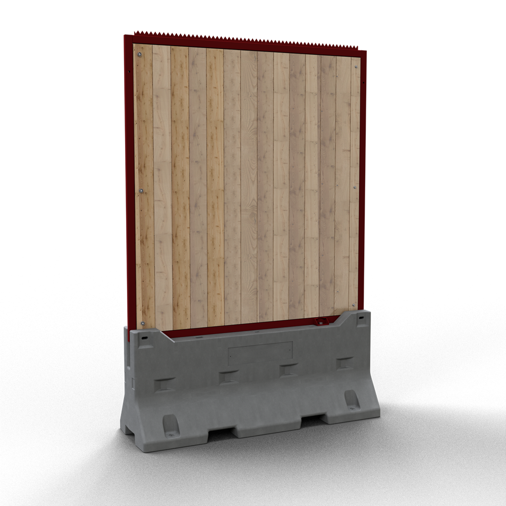 Betonleitwand SET4 bestehend aus: _x000D_ _x000D_ 1 x Betonleitwand (Art.-Nr. 3F200) _x000D_ 1 x Hoc