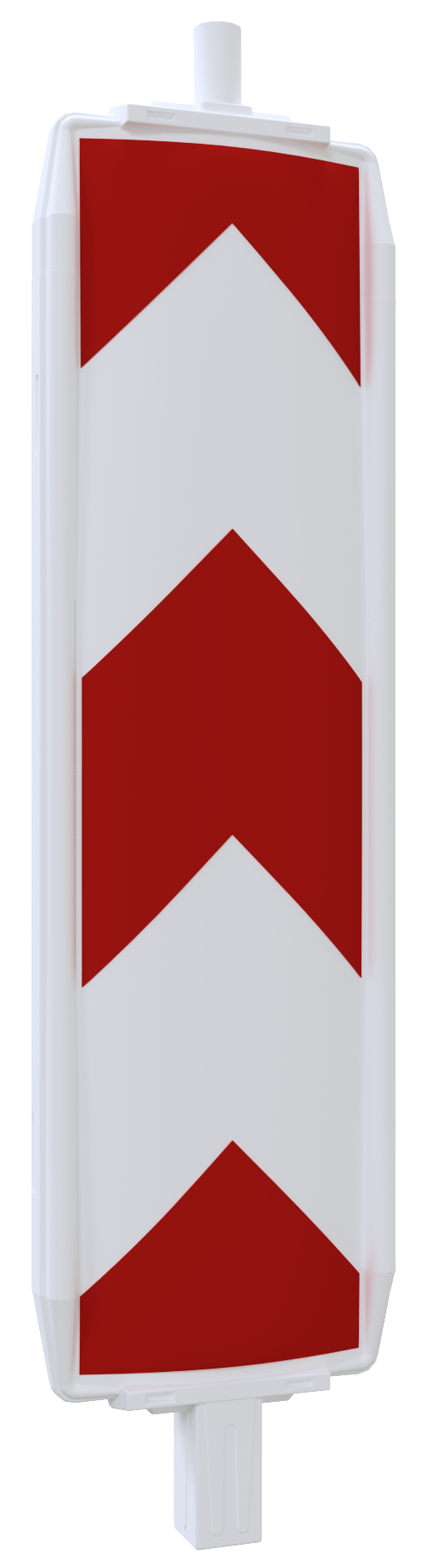 Kunststoffbake Typ 60_x000D_ beidseitig beklebt mit Folie Typ RA1/A Fahrbahnteiler_x000D_ geschützte