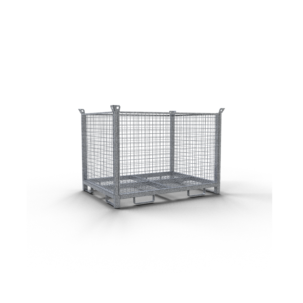 Gitterbox für BigBag_x000D_ Für den Transport und zur Lagerung von BigBags die eine höhere Dichte ha