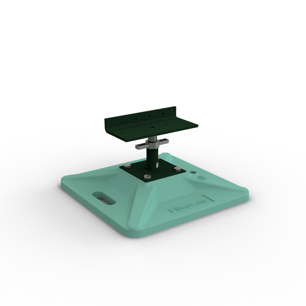 S-Base System - Stütze für Gebäude_x000D_ zur schnellen Errichtung eines stabilen und sicheren Funda