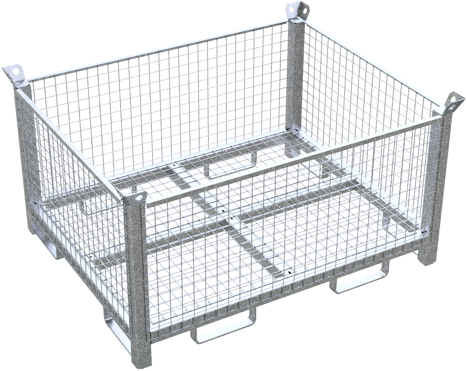 Gitterbox für BigBag_x000D_ Für den Transport und zur Lagerung von BigBags die eine höhere Dichte ha