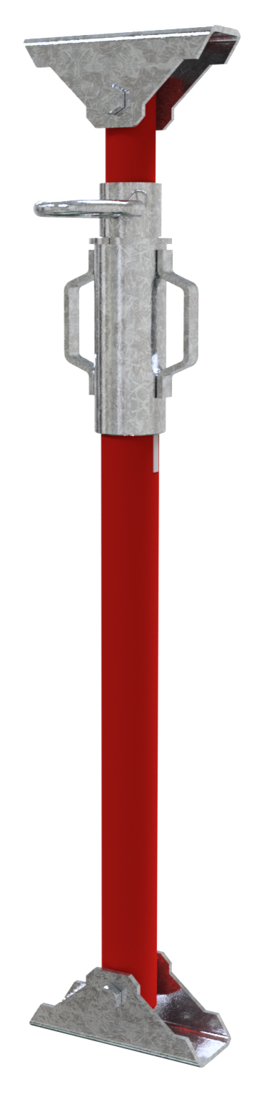 Schrägstütze _x000D_ Verstellbereich: 0,88m - 1,50m_x000D_ Einstellung durch G-Haken - grob_x000D_ b