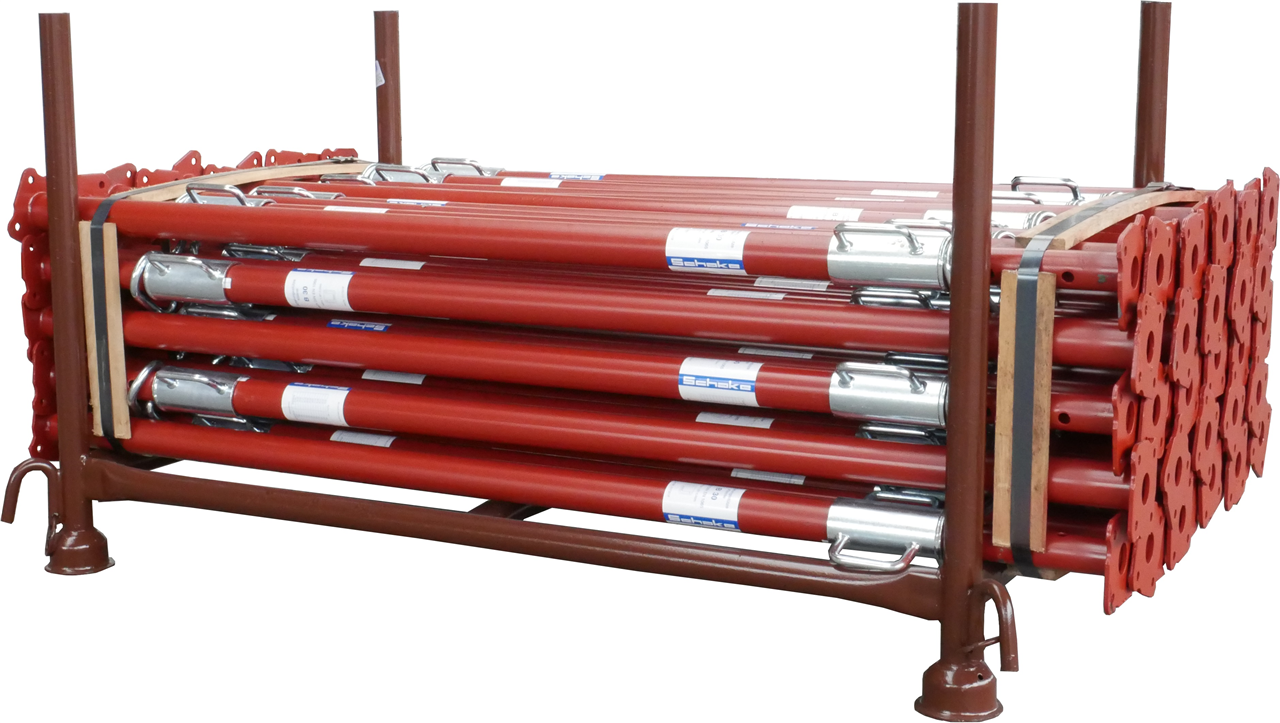 Schalungsstützen-Set_x000D_ bestehend aus:_x000D_ 1x Univ.-Palette lackiert (Art.-Nr. 50150-0)_x000D