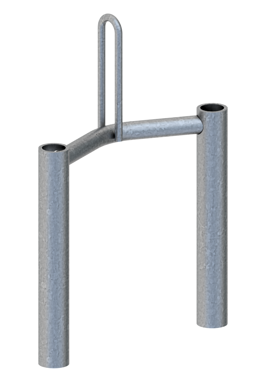 Verbindungselement 45° Winkel für Betonleitwand Typ 20_x000D_ _x000D_ ·aus Stahl verzinkt_x000D_ ·zu