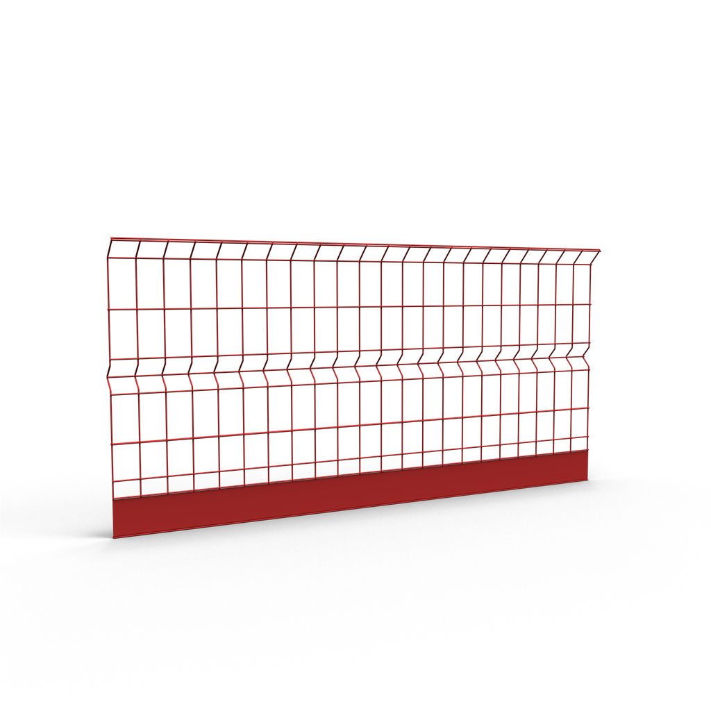 Absturzsicherung System Typ Protection_x000D_ Rohbaugitter aus 6 mm starkem Stahldraht, Höhe: 1,20 m