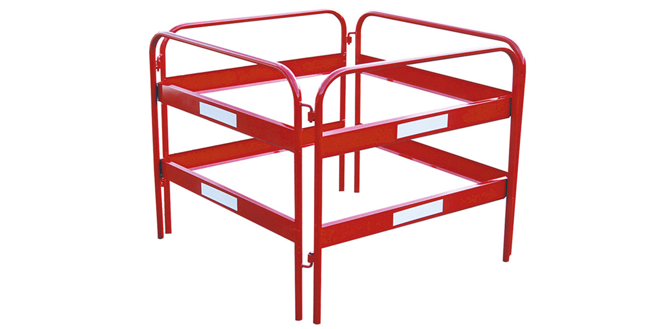 Schachtschutzgitter_x000D_ zum Sichern von Gräben und_x000D_ Baustellenbereichen, Grundgestell _x000