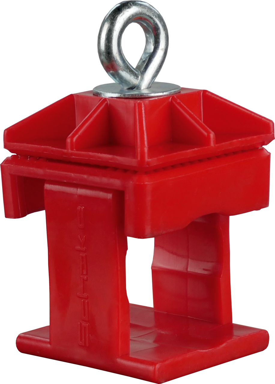 Schilderklemmen_x000D_ passend für Vierkantrohre 40 x 40 mm _x000D_ und Rundrohre Ø 42 mm_x000D_ Aus