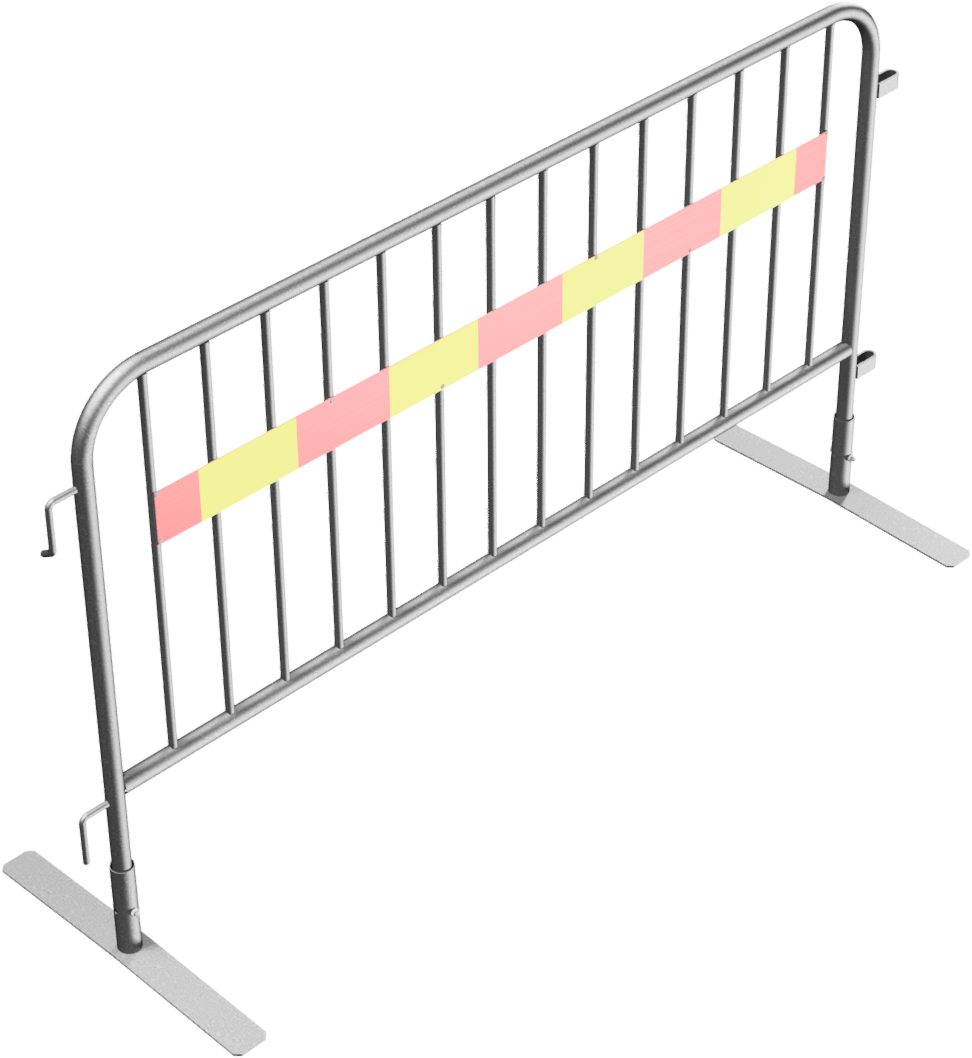 Absperrgitter Typ SESK_x000D_ zum universellen Absperren und Sichern_x000D_ Stahlkonstruktion aus Ø