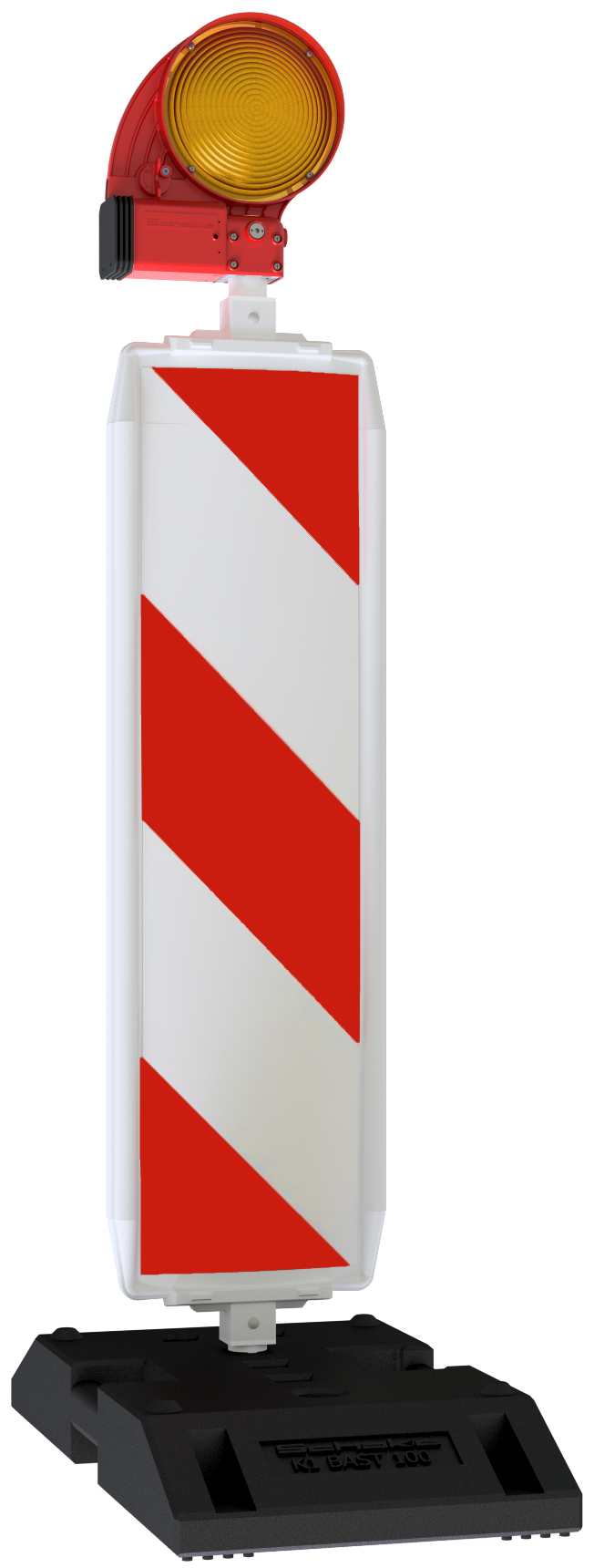 NOX System bestehend aus: _x000D_ _x000D_ 1 x Bakenleuchte Powernox Lichtaustritt doppelseitig gelb