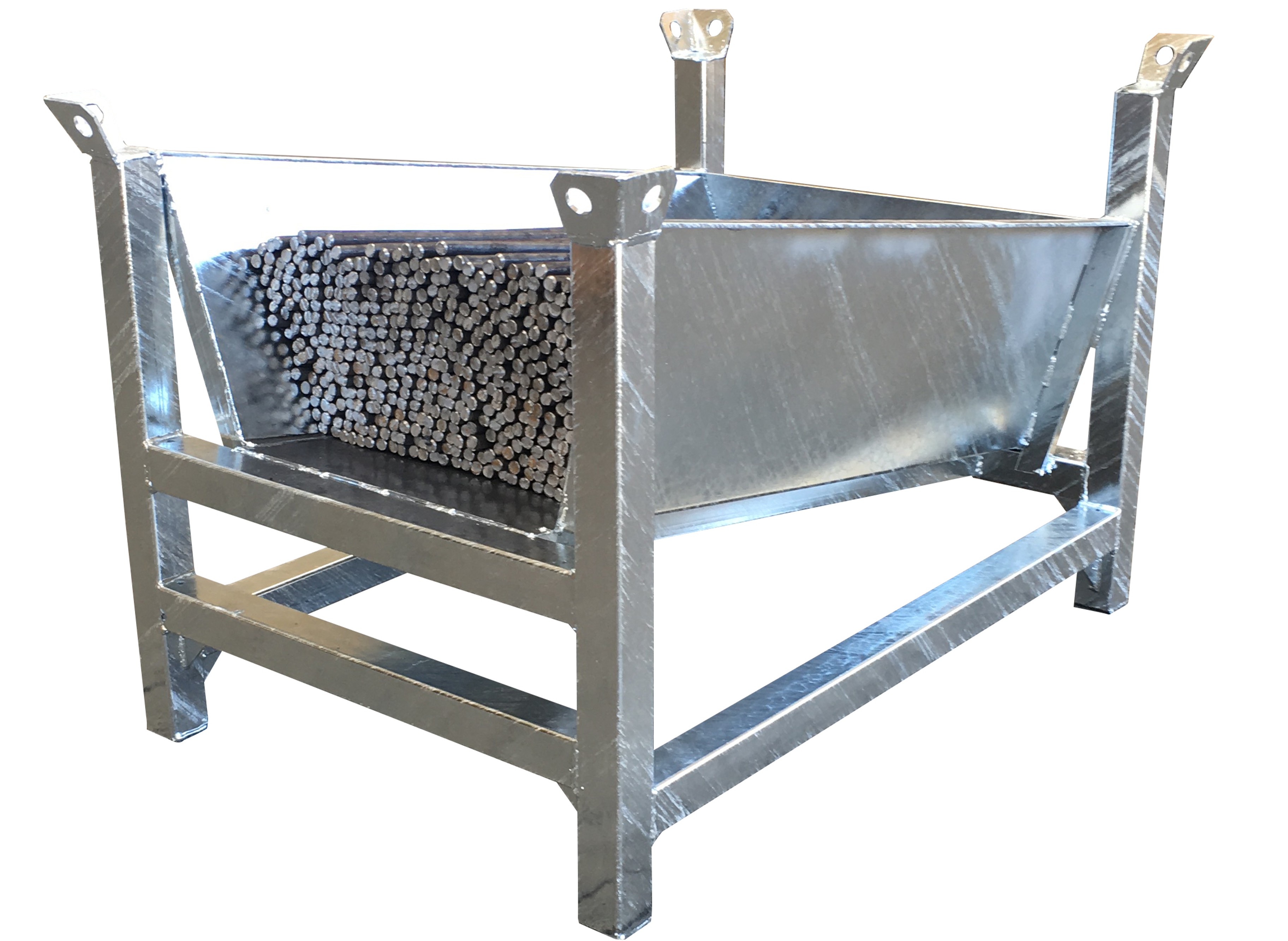 Schnurpfahl SET 1 bestehend aus: _x000D_ _x000D_ 1x Lager und Transportpalette für Schnurpfähle (Art