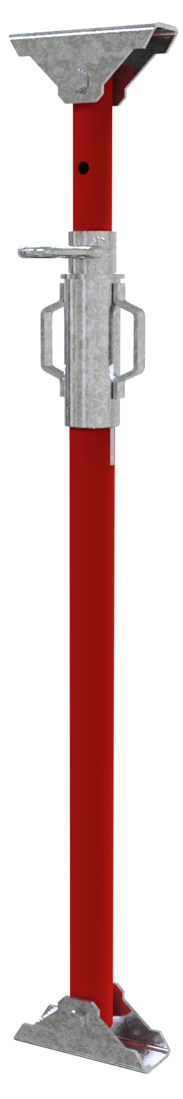 Schrägstütze _x000D_ Verstellbereich: 1,18m - 2,00m, verzinkt_x000D_ Einstellung durch G-Haken - gro