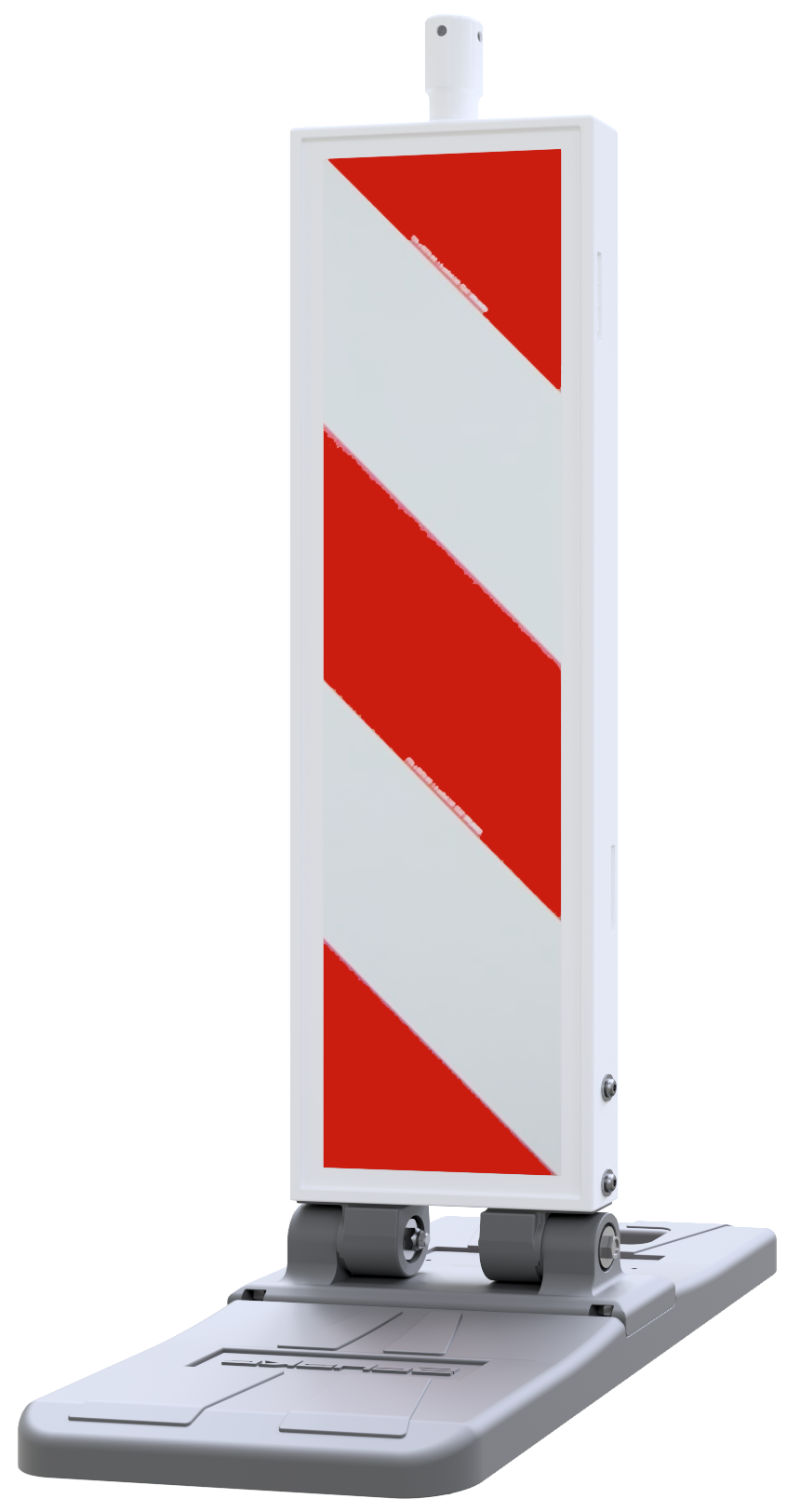 Klappbake, Folie Typ RA1/A, schraffiert, doppelseitig rechtsweisend _x000D_ zum universellen und sch