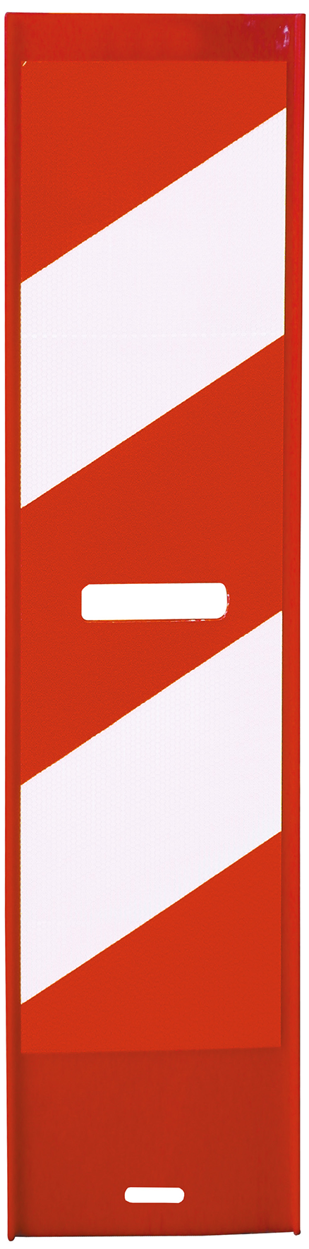 Klemmbake für EURO_x000D_ Schrankenzäune Typ 2/3_x000D_ beklebt mit Folie Typ RA1/A_x000D_ doppelsei