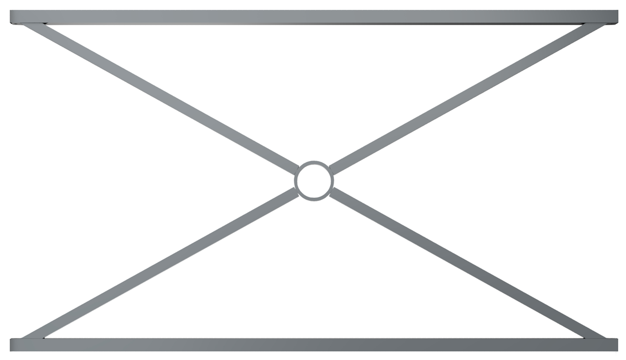 Stadtzaun - Zaunelement,_x000D_ Vierkantrohr 30x30/25x25mm ,_x000D_ Achsabstand 1500mm,_x000D_ feuer