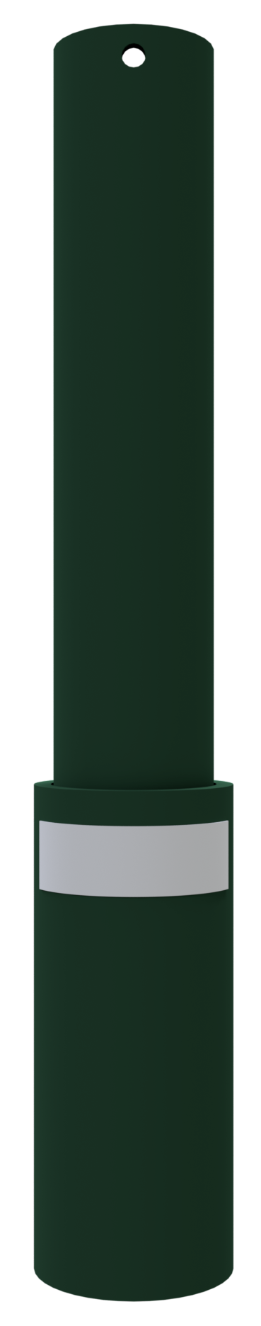 Verlängerungstab für S-Base 270 mm, _x000D_ verzinkt + grün pulverbeschichtet