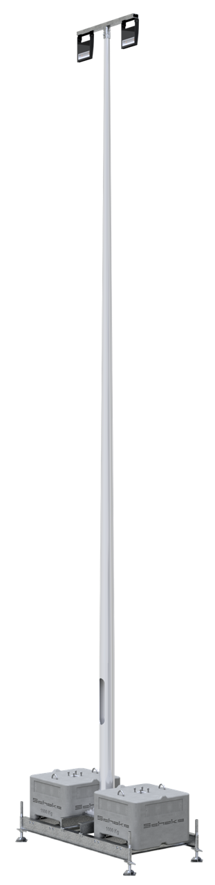 Beton-Aufstellvorrichtung - 1000Kg _x000D_ für vielseitigen Einsatz von _x000D_ Verkehrs- und Signal