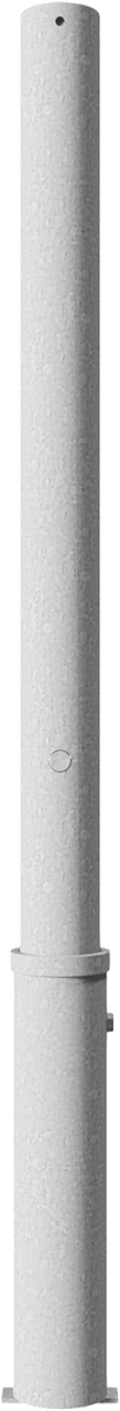 Absperrpfosten Typ 476F/1 -herausnehmbar-_x000D_ Ø 76mm, mit Dreikantverschluss,_x000D_ feuerverzink