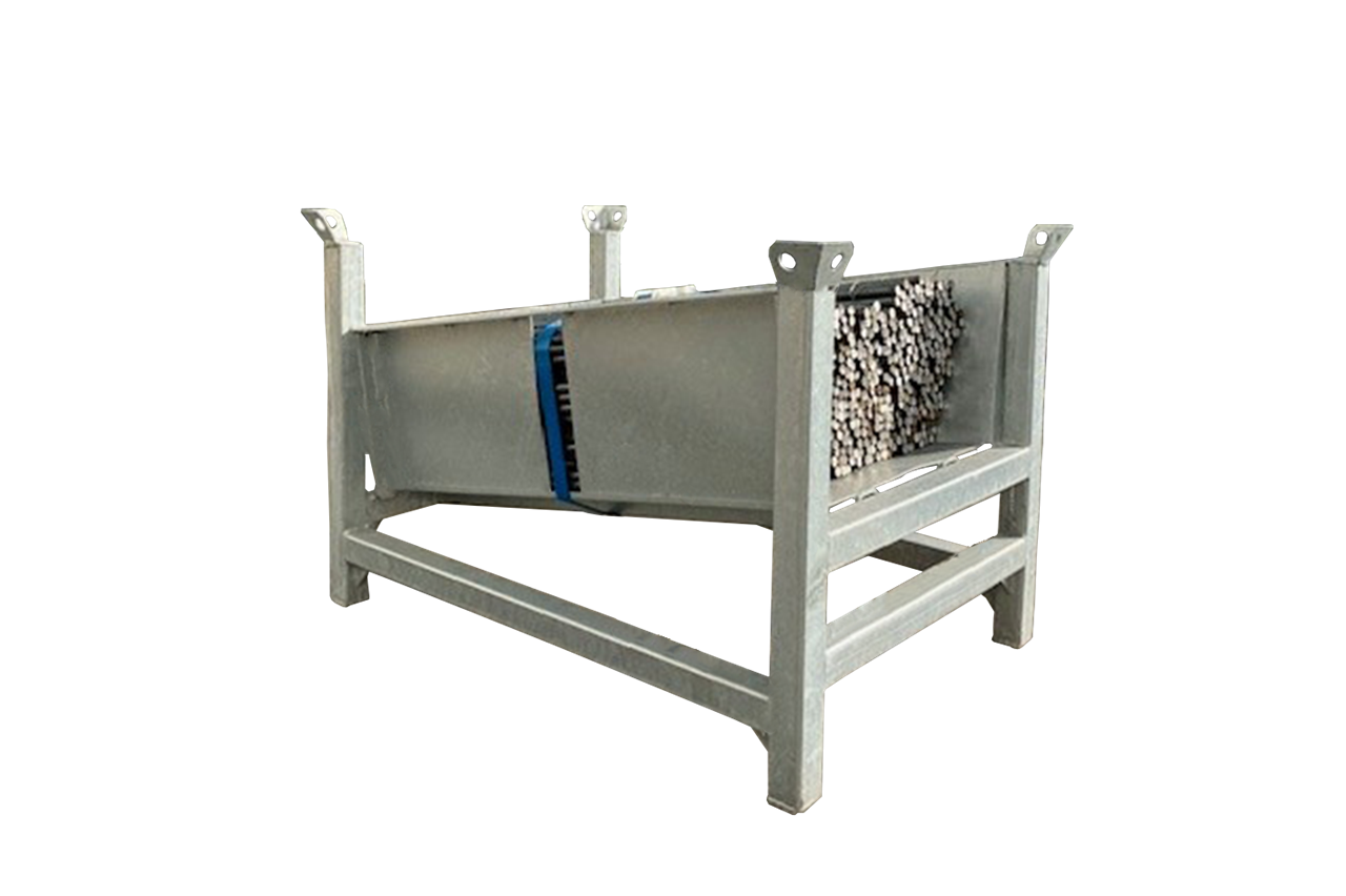 Schnurpfahl SET 1 bestehend aus: _x000D_ _x000D_ 1x Lager und Transportpalette für Schnurpfähle (Art