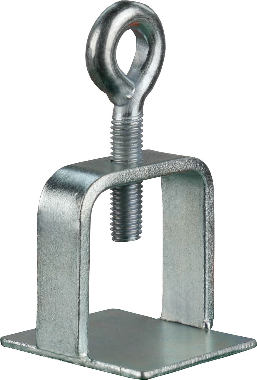 Schilderklemmen_x000D_ passend für Vierkantrohre 40 x 40 mm _x000D_ und Rundrohre Ø 42 mm_x000D_ Aus