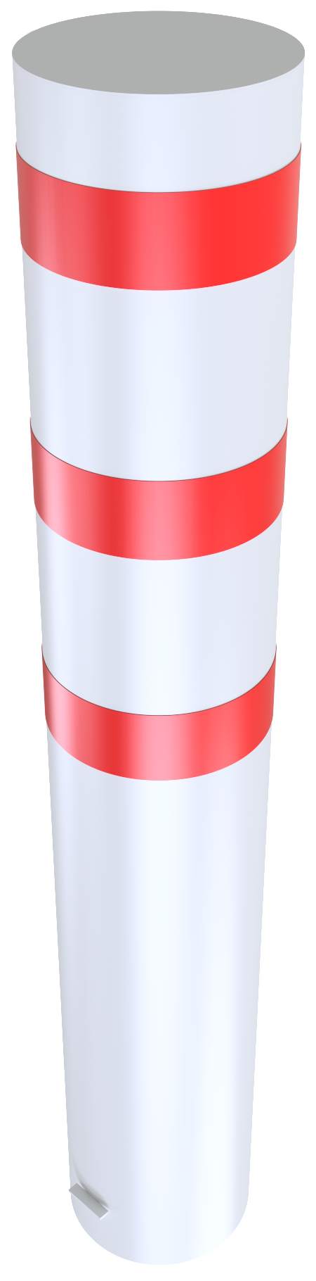 Absperrpfosten Typ 40322BA -ortsfest-_x000D_ zum Einbetonieren, Stahlrohr Ø 323,1mm,_x000D_ Gesamtlä