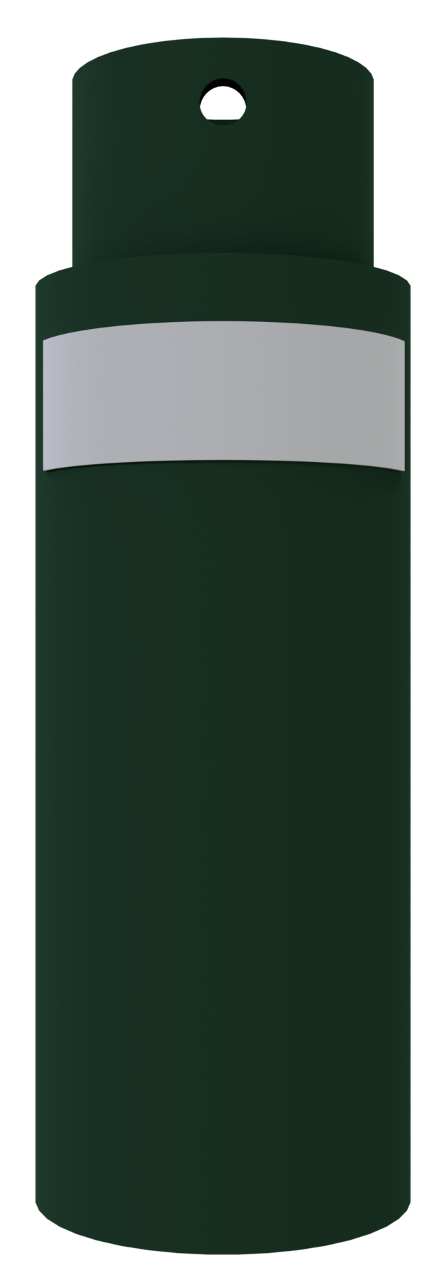 Verlängerungstab für S-Base 83 mm, _x000D_ verzinkt plus grün pulverbeschichtet