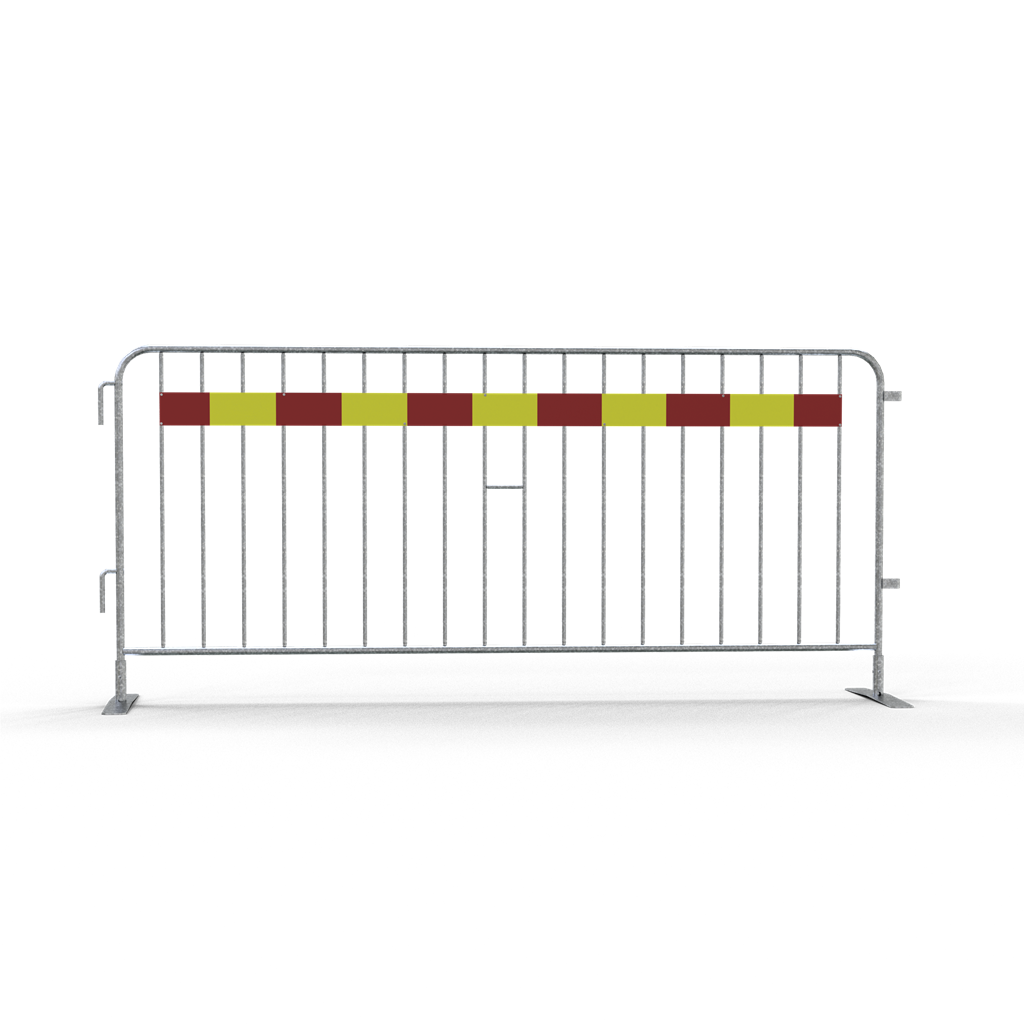 Absperrgitter Typ E-SESK_x000D_ zum universellen Absperren und Sichern_x000D_ Stahlkonstruktion aus