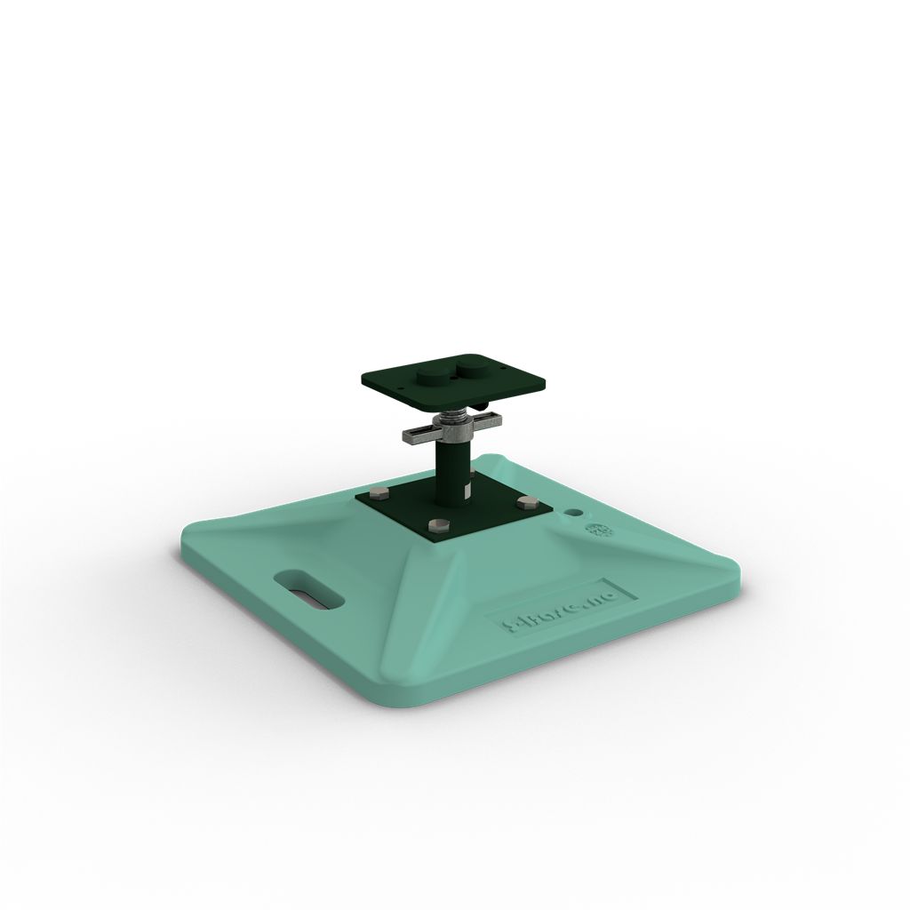 S-Base System - Stütze für Container_x000D_ zur schnellen Errichtung eines stabilen und sicheren Fun