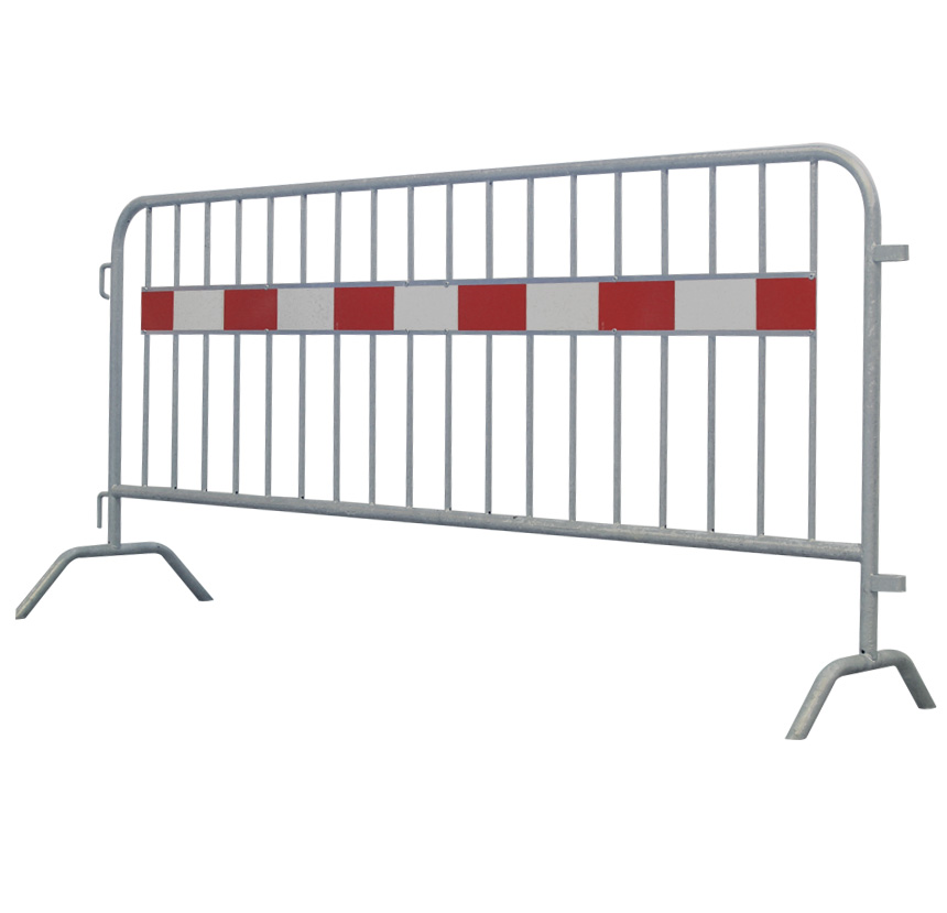 Absperrgitter Typ D - mit Tastleiste_x000D_ zum universellen Absperren und Sichern_x000D_ Stahlkonst