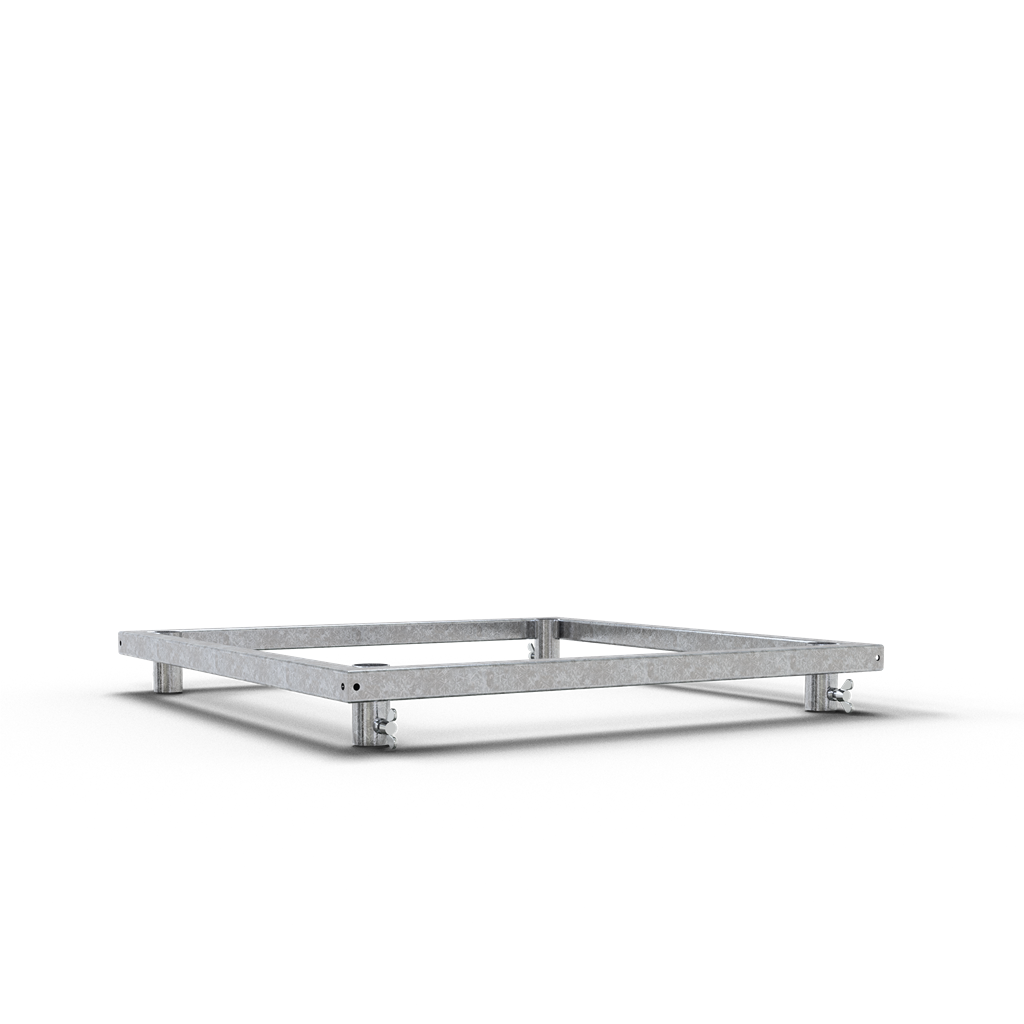 Aufstellrahmen für Beton-Aufstellvorrichtung _x000D_ der Höhenausgleicher dient zum Ausgleichen von